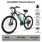 Colorway BK15 36V,15Ah 350W City Electric Bike EBSC909 STH