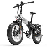 LANKELEISI X2000 MAX 2000W Dual Motor Folding Electric Mountain Bike(New Arrivals) - LAN330