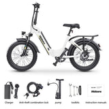 Hidoes HD-BF1 City and Off-road Electric Bike - EBSC802