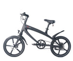 Carbon Black Electric Bike with Built-in Speakers and Bluetooth (BLACK) - CRU203