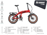 Armour E-Fold (Electric Folding Bike) - EBSC612