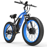 LANKELEISI XT750 PLUS BIG FORK Fat Tire Electric Mountain Bike - LAN320