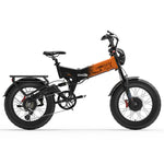 LANKELEISI X3000 MAX 2000W Dual Motor 130km Endurance Electric Mountain Bike - LAN001