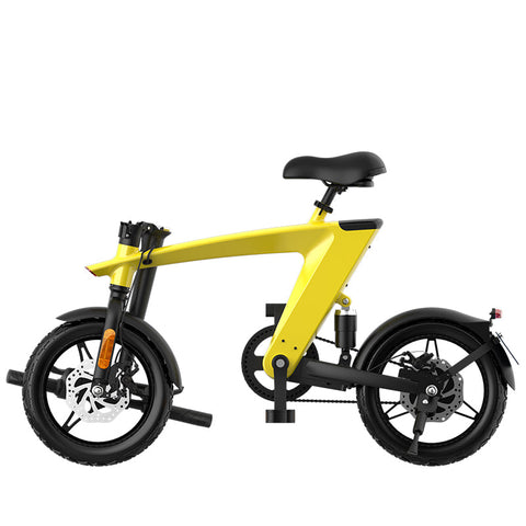 Solarbeam Yellow Electric Bike with Built-in speakers & Bluetooth -  CRU568-6 SOV