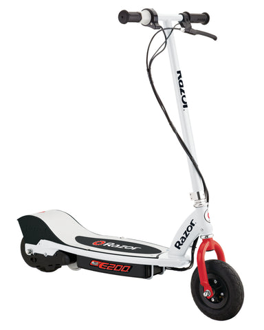 E200 Electric Scooter - Red/White - RTL002