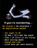 VT-Y12 PRO Electric Off Road Scooter - EBSC024 - 2022OR