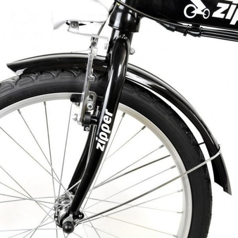 zipper electric folding bike